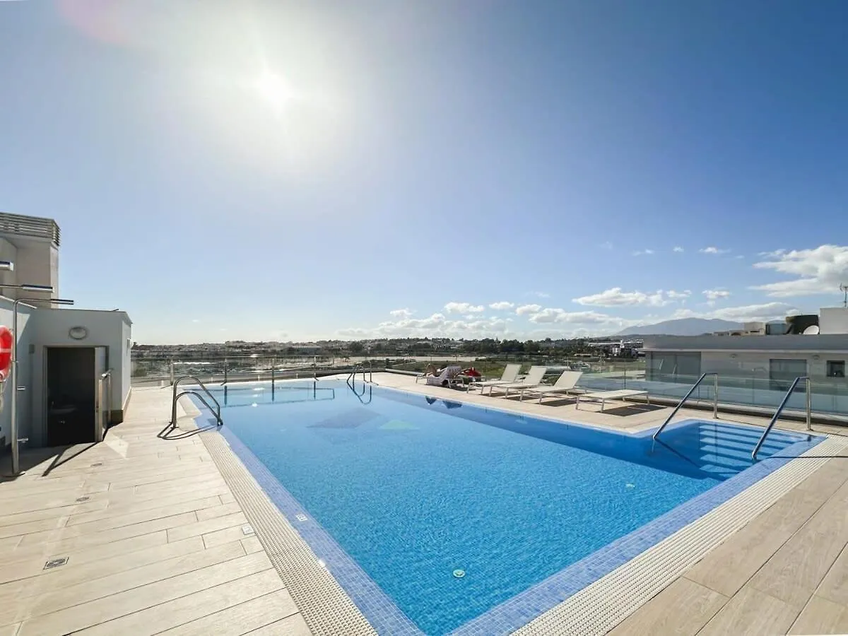 Jardines De Guadaiza Luxury Penthouse Rooftop Pool Bbq Marbella Apartment