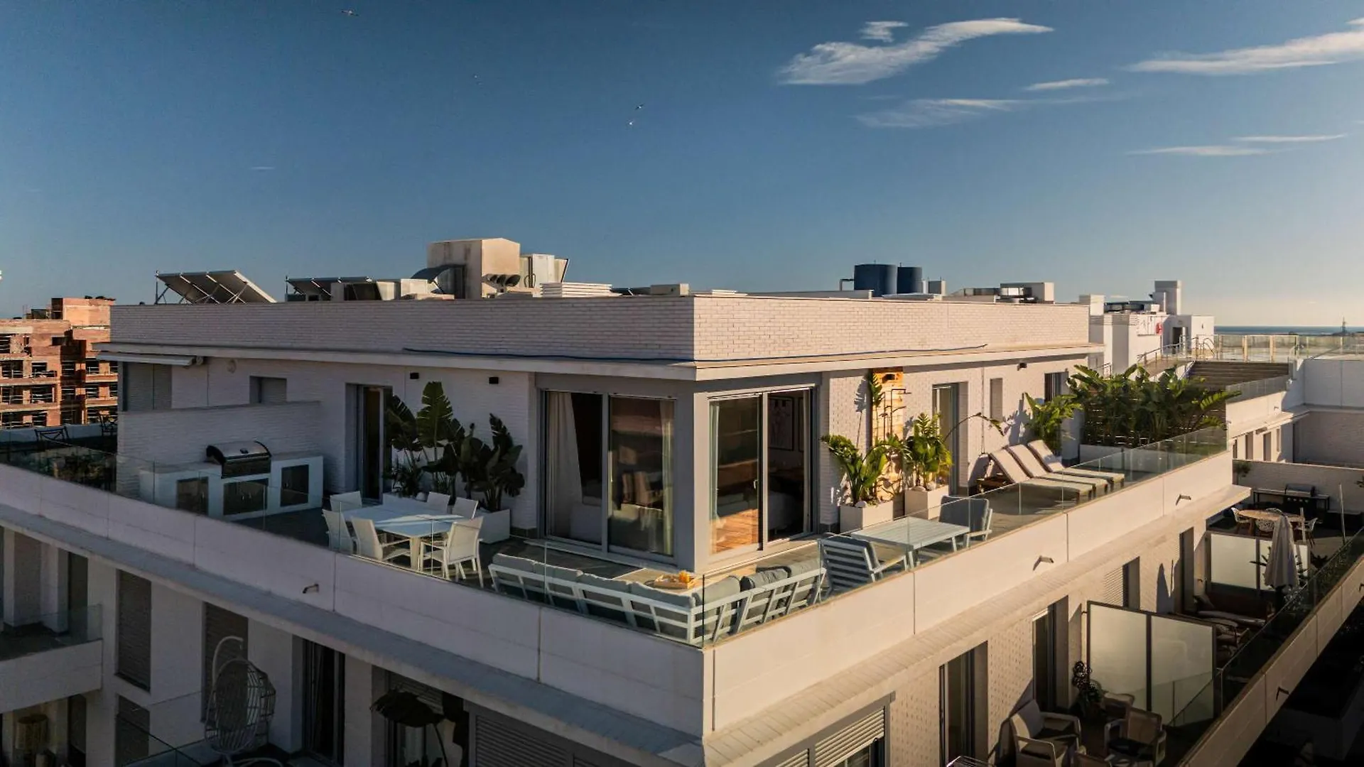 Apartment Jardines De Guadaiza Luxury Penthouse Rooftop Pool Bbq Marbella Spain